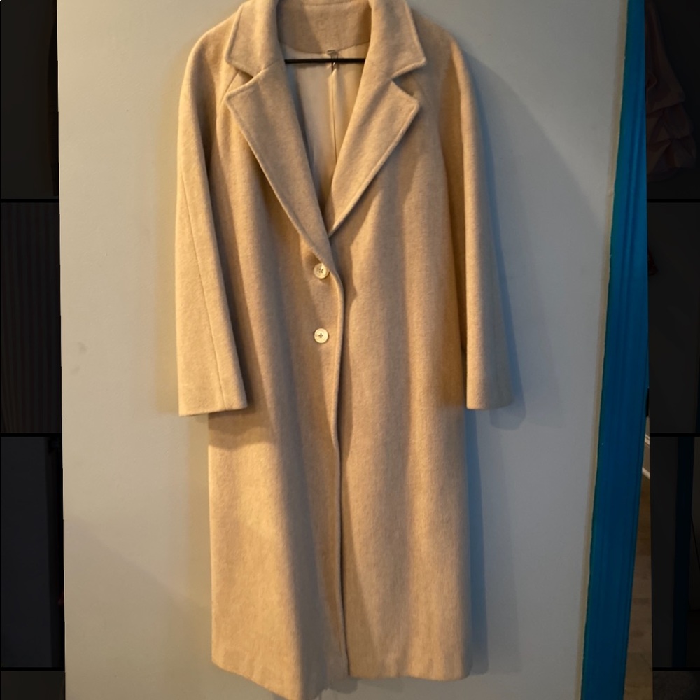 Vintage 100% Wool Trench Coat - Picture 2 of 3